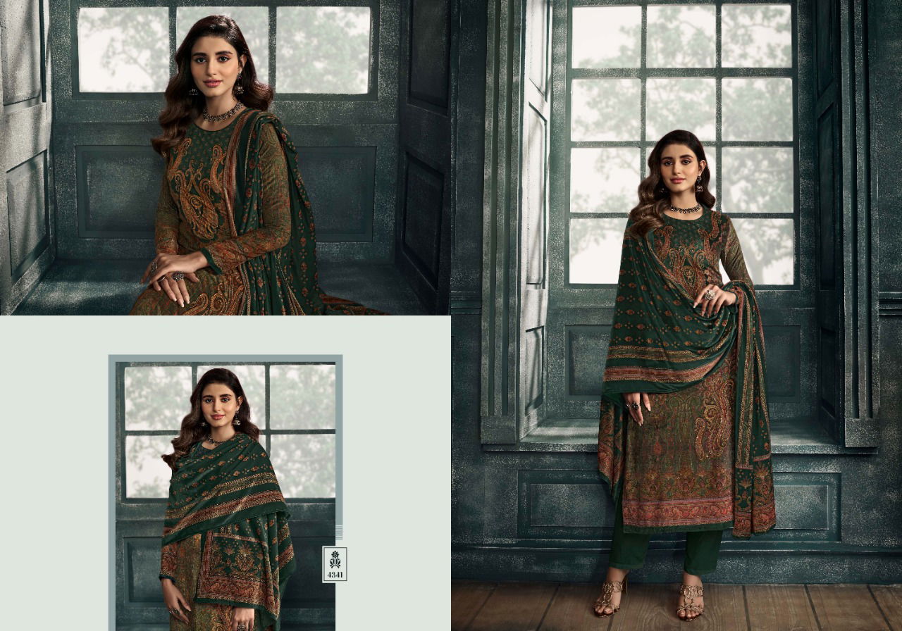 Zisa Charmy Aarzoo New Fancy Exclusive Winter Wear Velevt Dress Material Collection